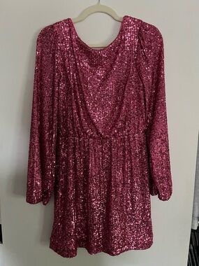 Lilly Pulitzer Pink Sequin Dress